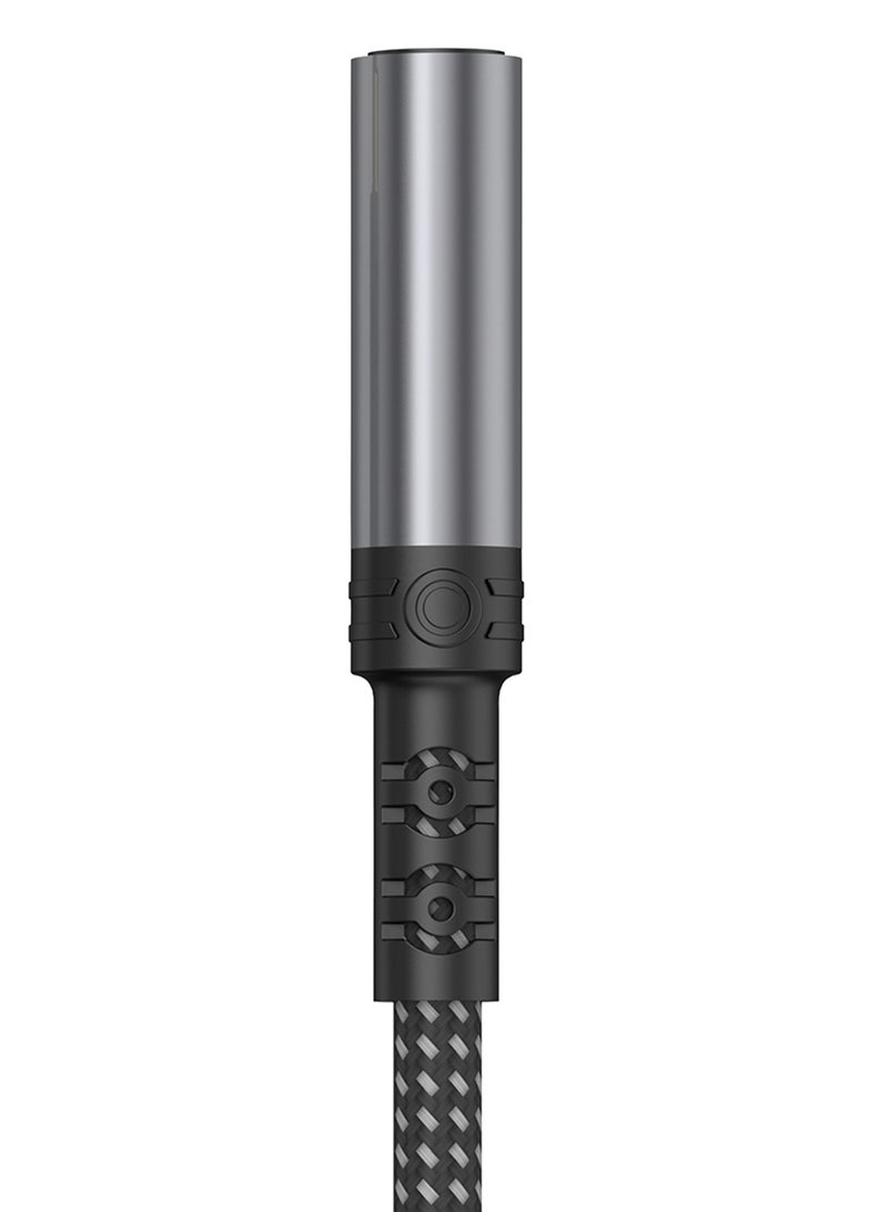 NOXO JACK-N-2 3.5mm Audio Adapter – [Specific Function, e.g., "Female to Male Aux Extension" or "Headphone Splitter"] (Gold-Plated, Compact) - Grey - Image 2