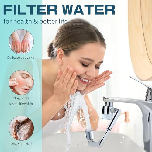 CECEFIN 8pcs Filter Cartridges Replacement for Swivel Faucet Water Filter, 1um Micro-Porous Purifier, 1.2inch Diameter Strong Filter-ability Element, Improve Water Conditions - Image 4