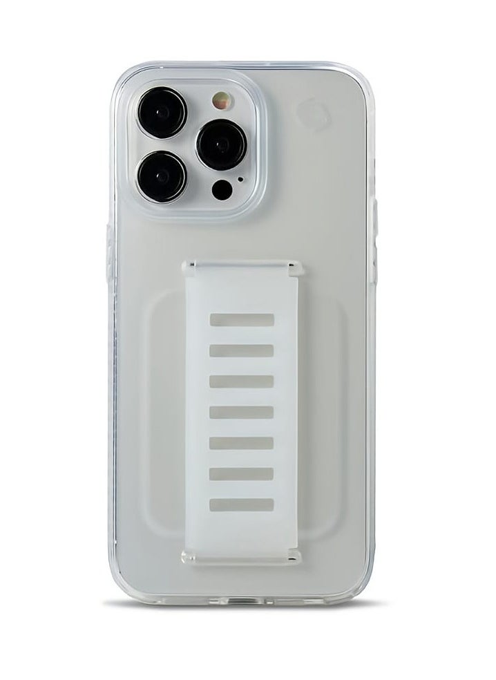 Grip2u - Clear Case Cover iPhone 16 Pro Max 6.9 with Wristband Holder - Image 1