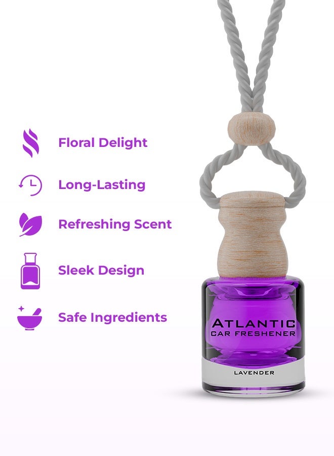 أتلانتيك معطر سيارة مهدئ برائحة اللافندر مع رائحة زهرية لطيفة - Image 5