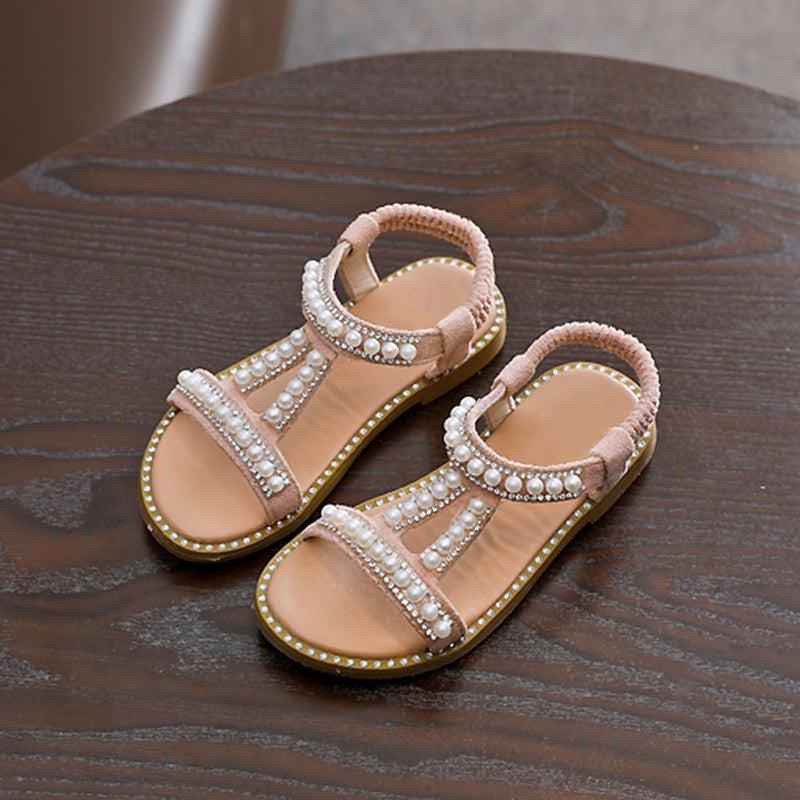 Girls Shoes Style PU Leather Sandal Baby Shoes Breathable Flat Sandals Shoes for Kids Children - Size 2 ( ) - Image 4