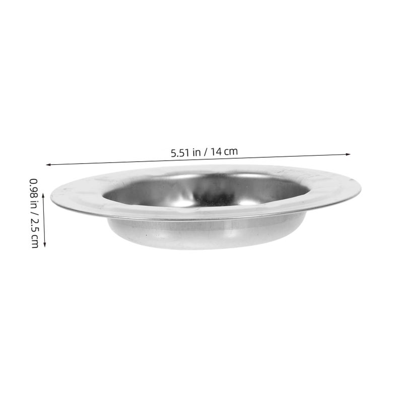 Stainless Steel Ashtray For Mahjong Table Multifunctional Desktop Coaster Indoor Use - Image 3