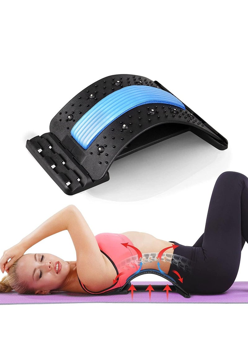 جهاز تدليك الظهر لتخفيف آلام العمود الفقري والاسترخاء واللياقة البدنية وشد الظهر لتخفيف آلام أسفل الظهر - Image 2