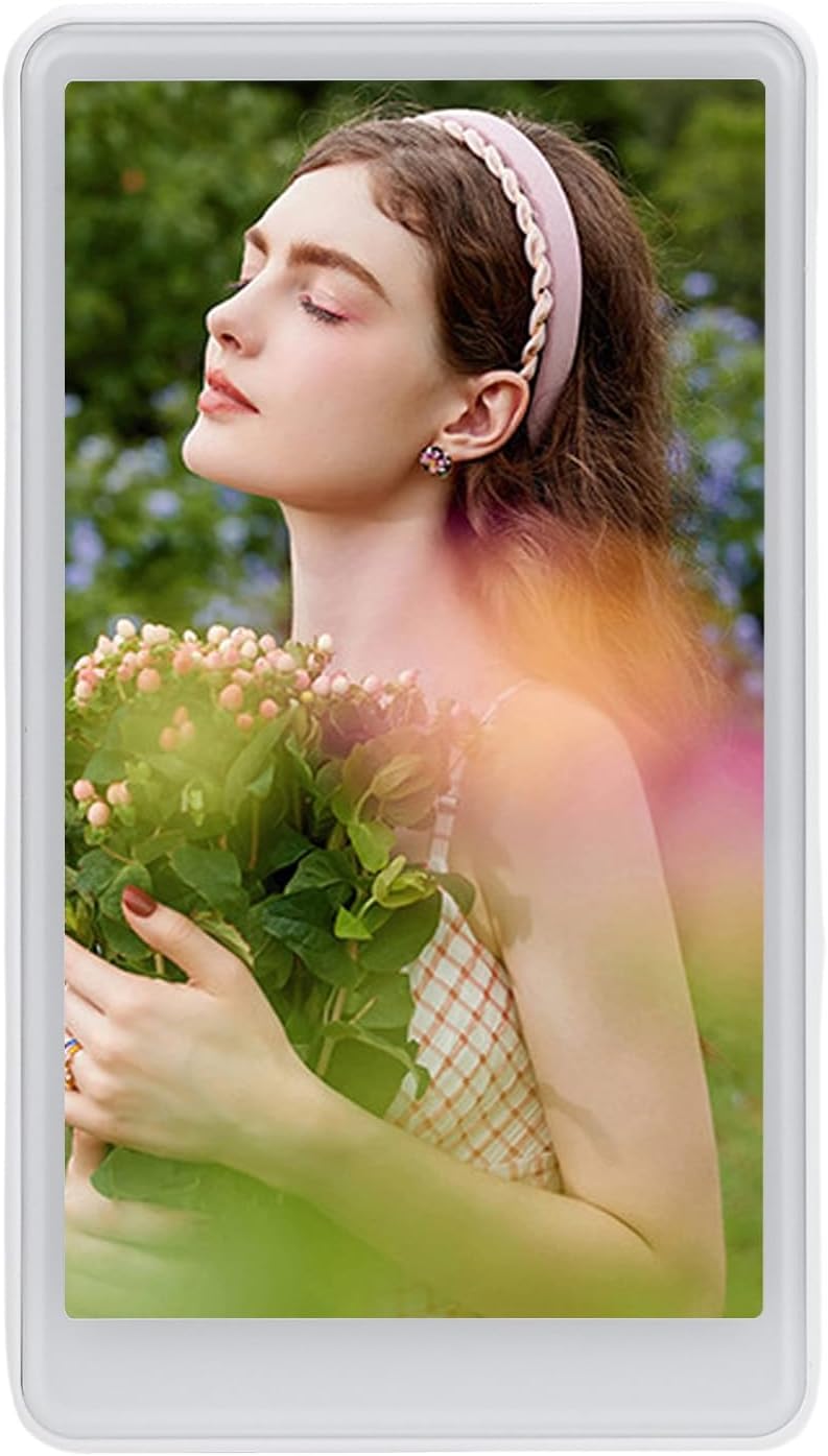 شاشة Drfeify Selfie Monitor مغناطيسية بحجم 4 بوصات ودقة عالية HD، تدور 180 درجة، مثالية لتسجيل مقاطع الفيديو الشخصية (Vlogging) والبث المباشر. - Image 1