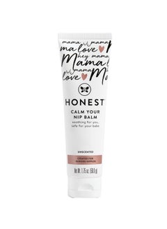 The Honest Company Honest Mama Calm Your Nip Balm | Nourishing + Soothing Nipple Cream For Nursing | Naturally Derived + Safe For Sensitive Skin | 1.75 Fl Oz  - Image 1