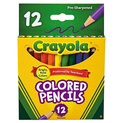 Crayola BIN684112 - Crayola Presharpened Short Colored Pencils - Image 5