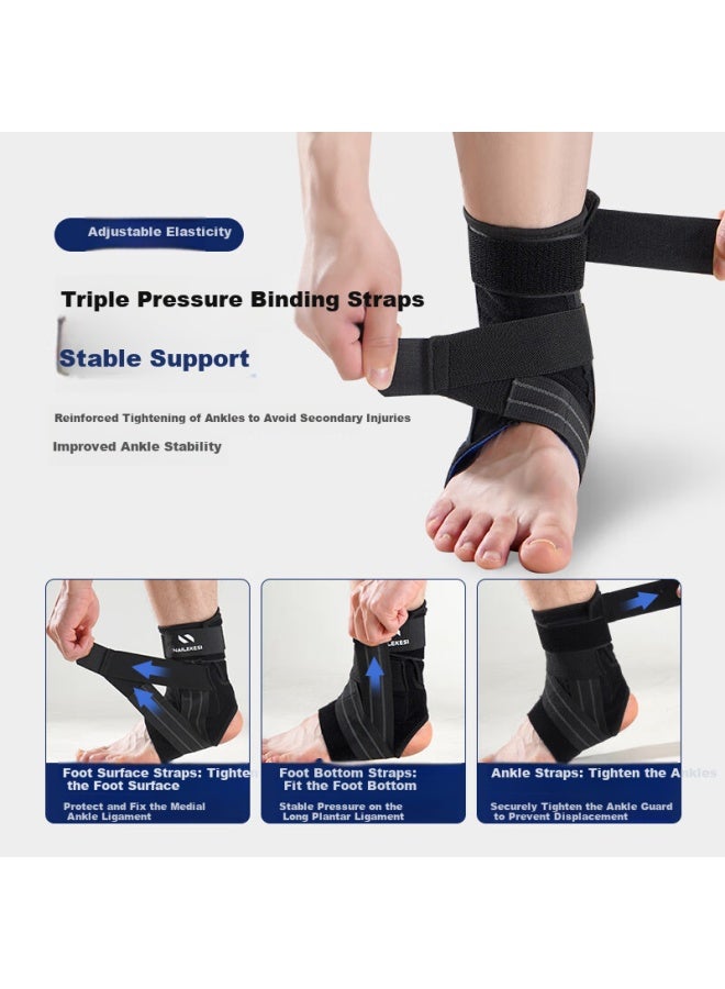 NAILEKESI N Nailekesi N Medical Ankle Brace Ankle Sprain Support Ankle Joint Fixation Brace Ligament Injury Ankle Sprain Fixation After Injury  - Image 1