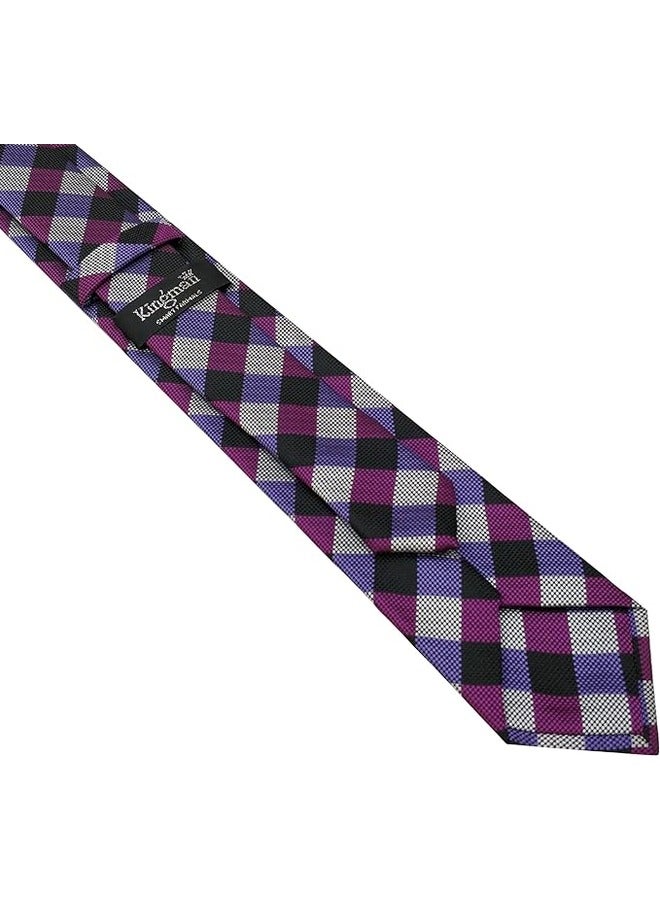 كينج مان ربطة عنق رسمية للرجال - ربطة عنق رجالي - ربطات عنق للقميص والبدلة - طراز حديث - Image 4