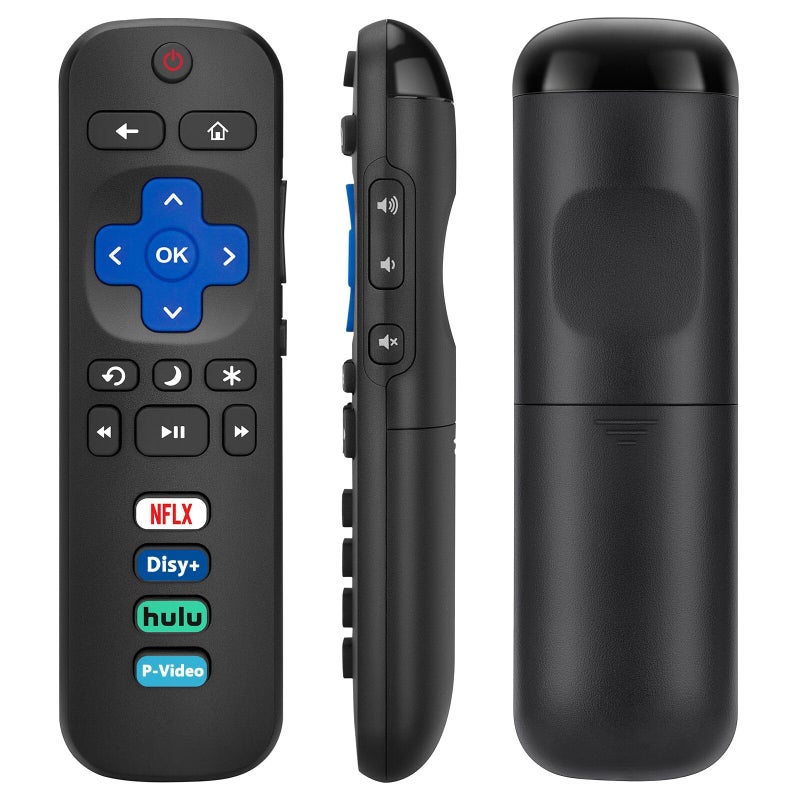 LOUTOC Replacement RC280 RC282 fit for TCL-Roku-TV-Remote-Control, Universal TV Remote for Roku Ruko Ruku Hisense, Onn, Sharp, Philips TVs - Image 1