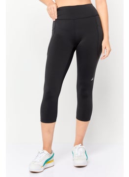 Adidas Women Tight Fit Training 3/4 Leggings, Black  - Image 1