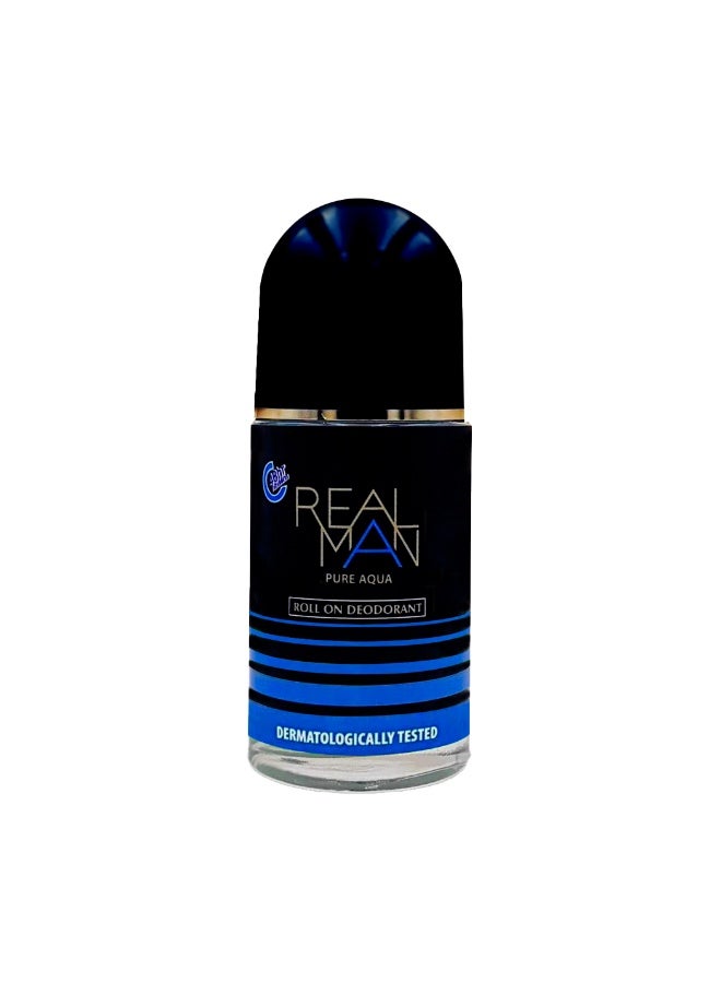 Realman Freshness Pack - EDP 100 ml  + Roll on 50ml - Pure Aqua - Image 3