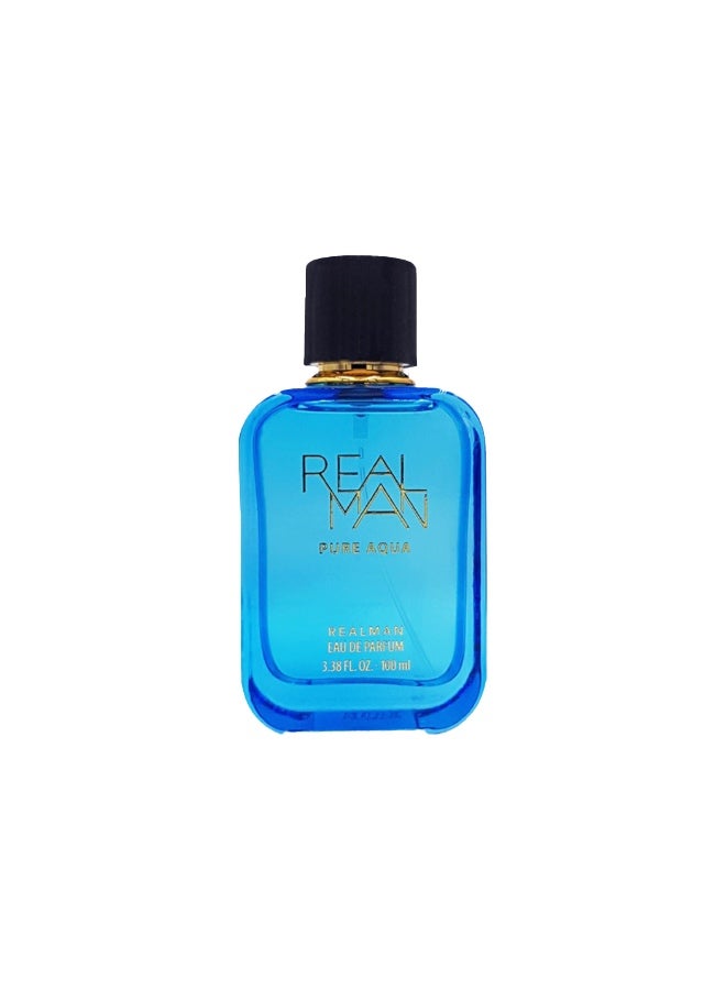 Realman Freshness Pack - EDP 100 ml  + Roll on 50ml - Pure Aqua - Image 2