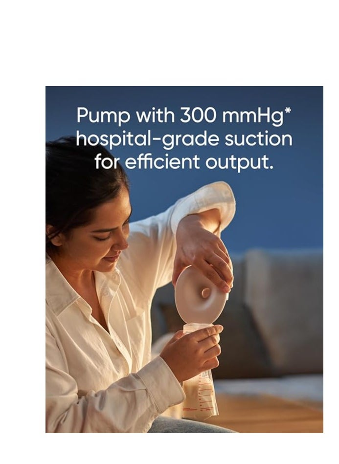 eufy - eufy Wearable Breast Pump S1, Hands-Free Electric Breast Pump with Heating Tech, App Control, Personalized Smart Rhythm, Hospital Grade Suction, Portable, Discreet, Leak-Proof & Ultra-Quiet - Image 1