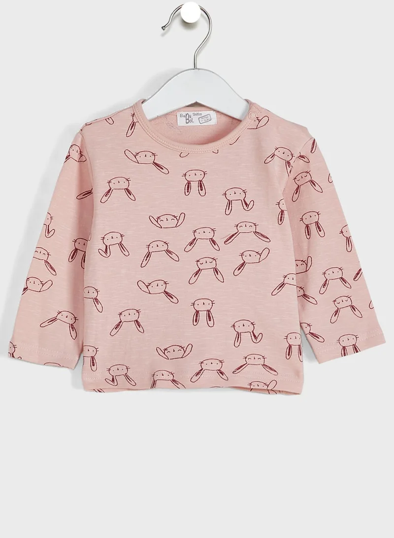 Babybol Infant 3 Piece Printed Set