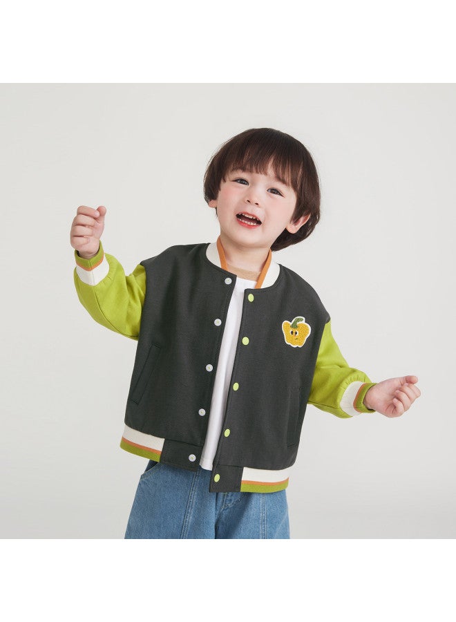 Boys' Baseball Jacket, Spring And Autumn Style, Children's Autumn Clothing, Toddler Clothes, Baby Boy And Girl - Image 2