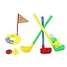 BinaryABC Plastic Golf Clubs Set Toy Golf KitEducational Golf Toys SetsChildrens Golf GameRandom Color - Image 4