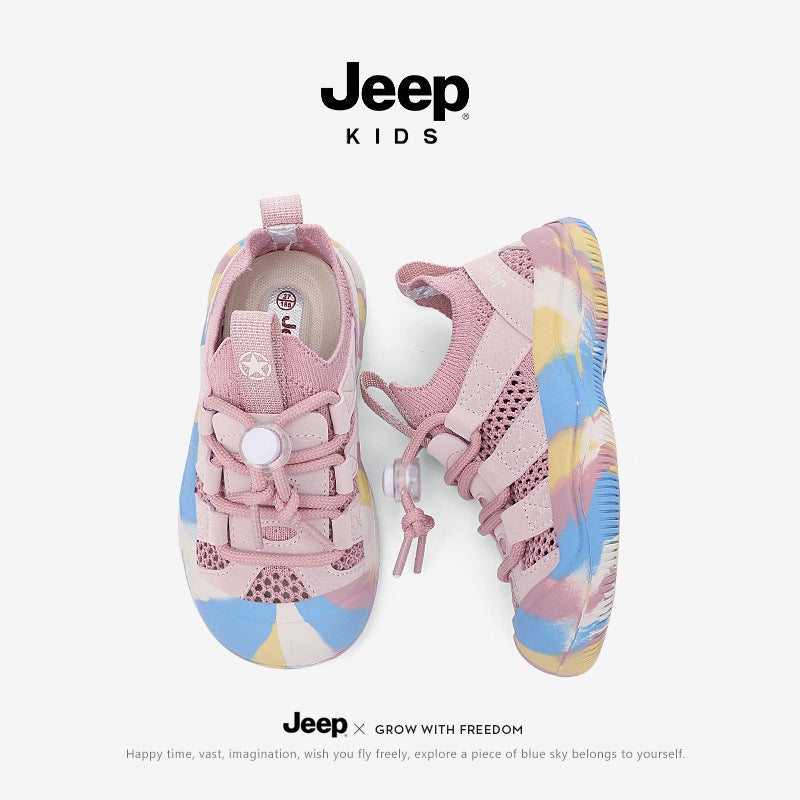 Jee/P Children'S Shoes For Boys Aged 6-12, Boys' Sandals, Outdoor Beach Shoes, Closed-Toe Sandals, Sports Mesh Shoes, Girls' Sandals - Image 5