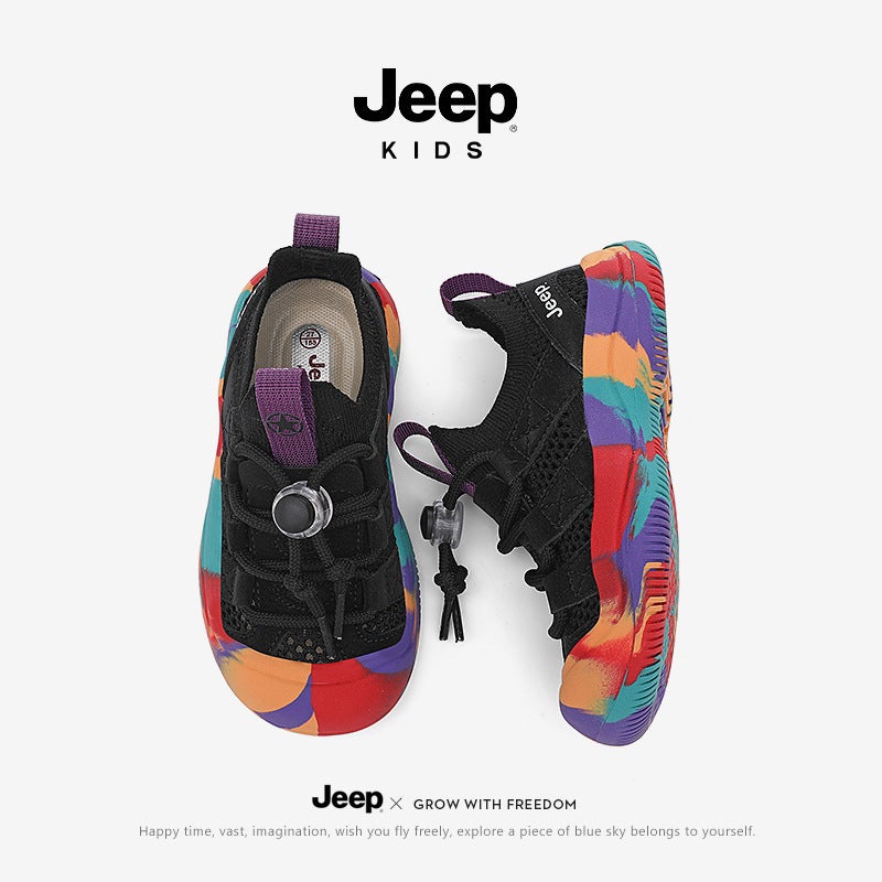 Jee/P Children'S Shoes For Boys Aged 6-12, Boys' Sandals, Outdoor Beach Shoes, Closed-Toe Sandals, Sports Mesh Shoes, Girls' Sandals - Image 4
