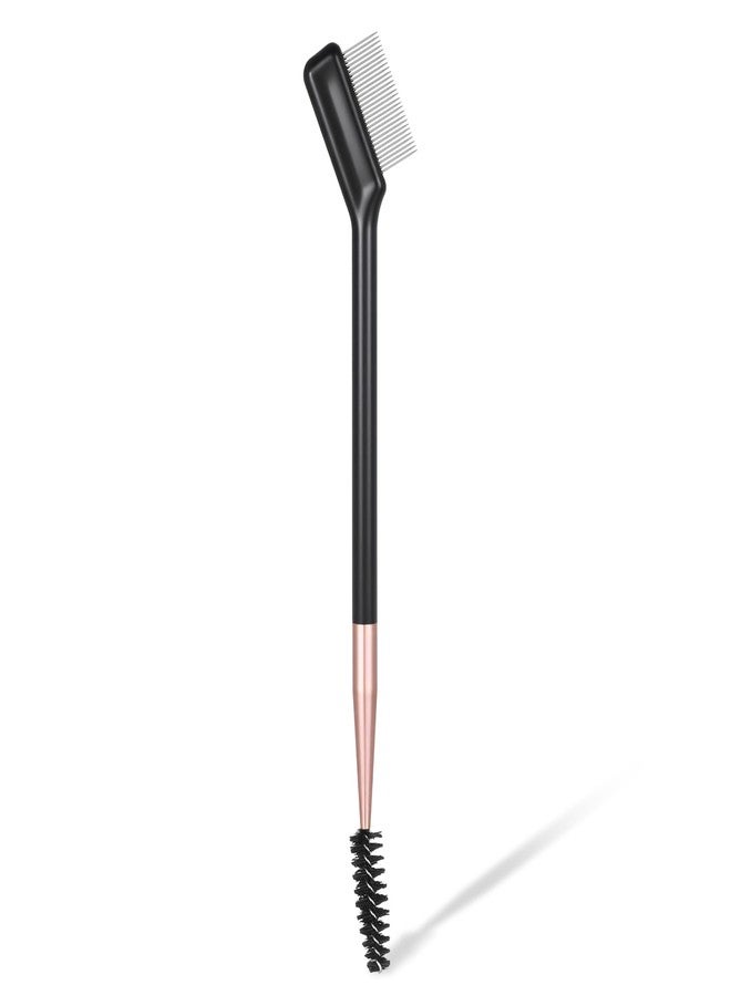 Sliverdew Dual-Ended Eyelash Comb and Eyebrow Brush, Professional Lash Separator Tool for Grooming, Portable Eyelash Brush for Travel, Home, and Professional Salon Use, Removes Mascara Clumps and Defines Brows - Image 1