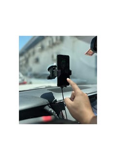 Max&Max & Max Wireless Car Charger Magnetic Absorption, Fast Charging Dashboard/Air Vent Mount Auto-Clamping Compatible with iPhone 14, 13, 12, 11 Pro, Max, Mini, Galaxy S S22, Ultra, Plus - Black  - Image 3