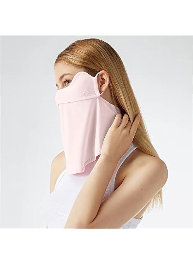 Generic Neck Gaiter Face Scarf Cover Sun Protection Balaclava Cloth Bandanas with Ear Loops 19SSF018 - Image 2