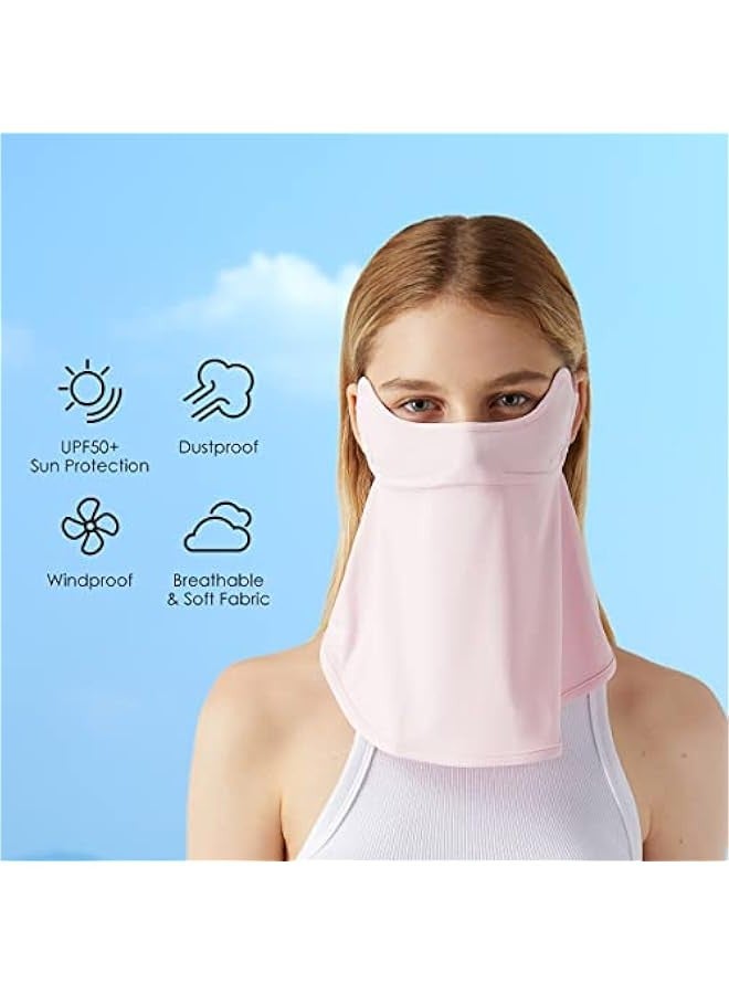 Generic Neck Gaiter Face Scarf Cover Sun Protection Balaclava Cloth Bandanas with Ear Loops 19SSF018 - Image 3