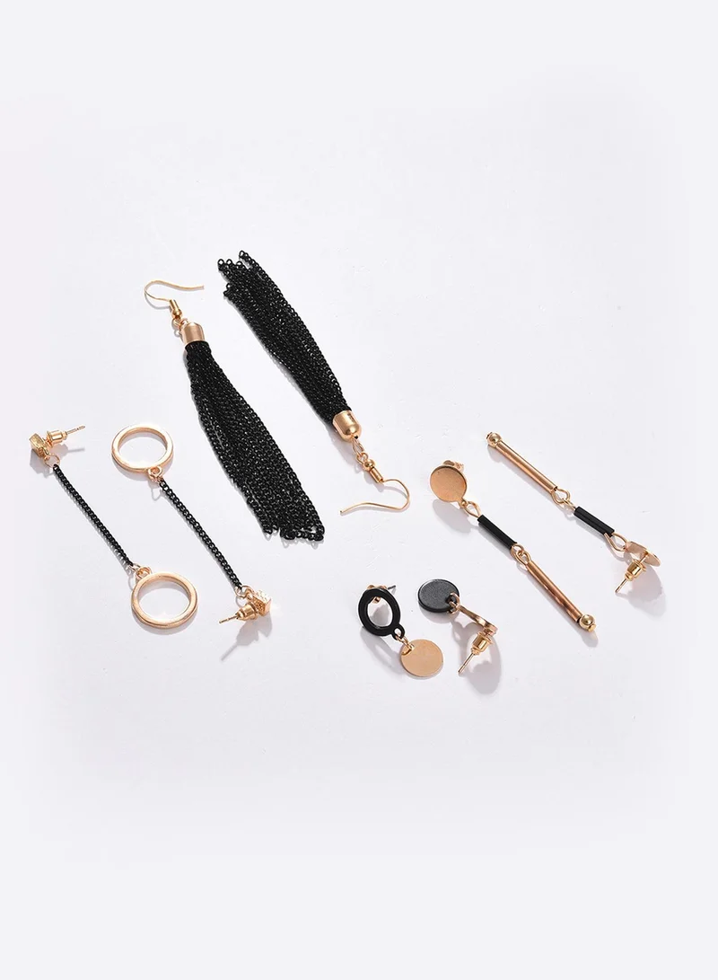 SOHI Contemporary Artificial Drop Earring Jewellery