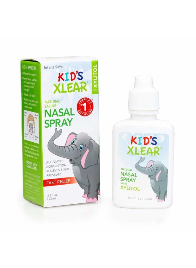 XLEAR KID SINUS NASAL SPR .75Z (Pack of 2) - Image 1