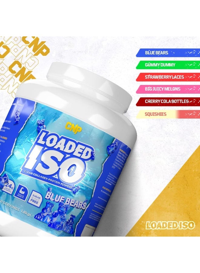 سي إن بي لودد آيزو 1.8 كجم – نكهة الفراولة الحامضة – بروتين مصل اللبن المعزول - Image 2