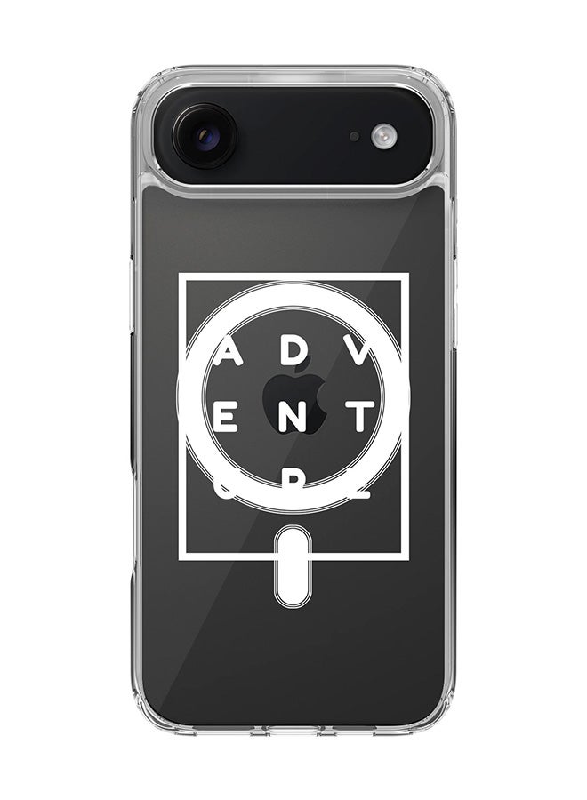 Stylizedd Classic Clear MagSafe Case for iPhone 17 Air , Hybrid Soft Case Flexible Edges Anti Drop TPU PC Gel Thin Transparent Cover [ Designed for iPhone 17 Air ] - Adventure