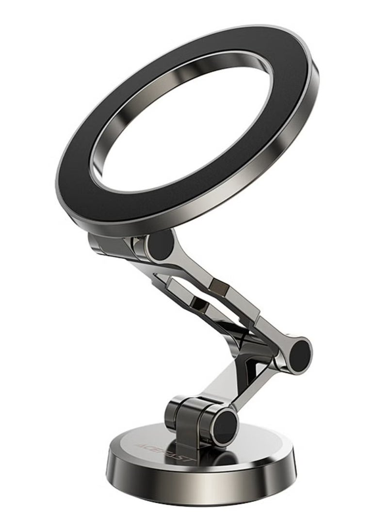 JAJEEK D20 Car Mount Magnetic Holder – Universal Phone Holder for Car, Strong Magnetic Grip, 360° Rotation, Easy Installation, Compatible with All Smartphones (Black) - Image 1