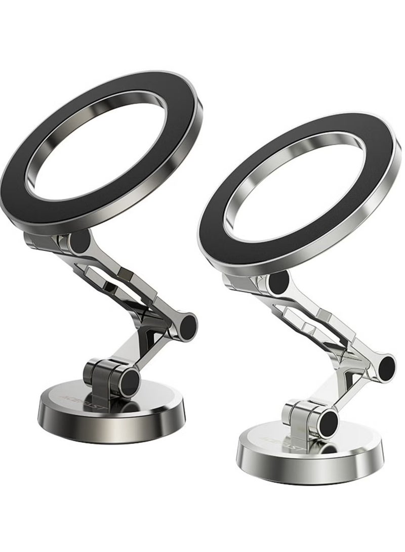 JAJEEK D20 Car Mount Magnetic Holder – Universal Phone Holder for Car, Strong Magnetic Grip, 360° Rotation, Easy Installation, Compatible with All Smartphones (Black) - Image 3