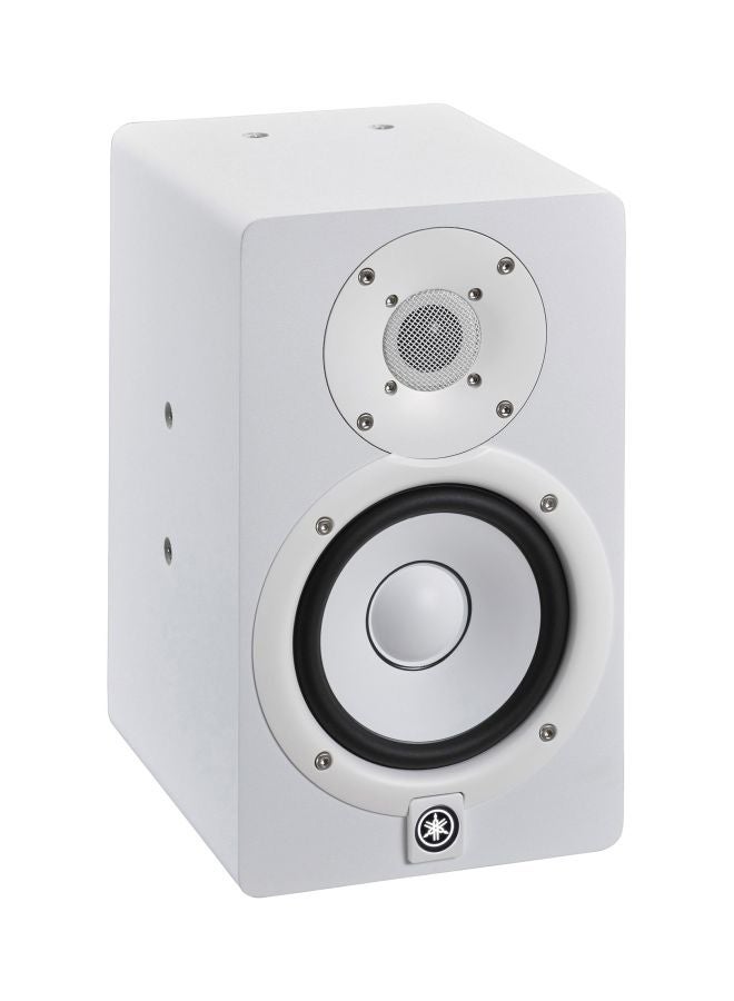 YAMAHA 2-Way Bi-Amped Powered Studio Monitor With Mounting Points HS5IW White - Image 3