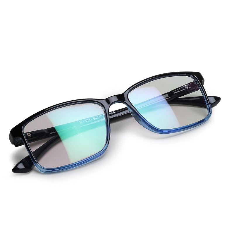 CRIBA Zero Power Computer AntiGlare Blocking Sunglass Anti Glare AntiGlare Glasses for Eye Protection from Laptop/Mobile Screen | AntiGlare Reading Glasses for Men & Women - I - Image 4