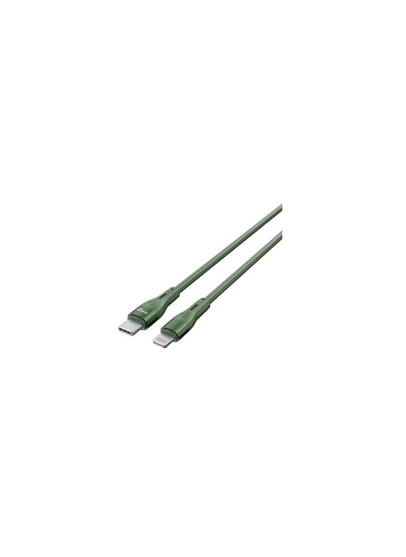 DUDAO INET iPhone Charger Cable USB C to Lightning Cable Fast Charging PD 65W (Compatible for iPhone 14/14 Pro/14 Plus/14 Pro Max, iPad Pro, iPhone 8-13 All Series) / (GREEN) - L6H  - Image 3