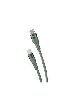 DUDAO INET iPhone Charger Cable USB C to Lightning Cable Fast Charging PD 65W (Compatible for iPhone 14/14 Pro/14 Plus/14 Pro Max, iPad Pro, iPhone 8-13 All Series) / (GREEN) - L6H  - Image 2