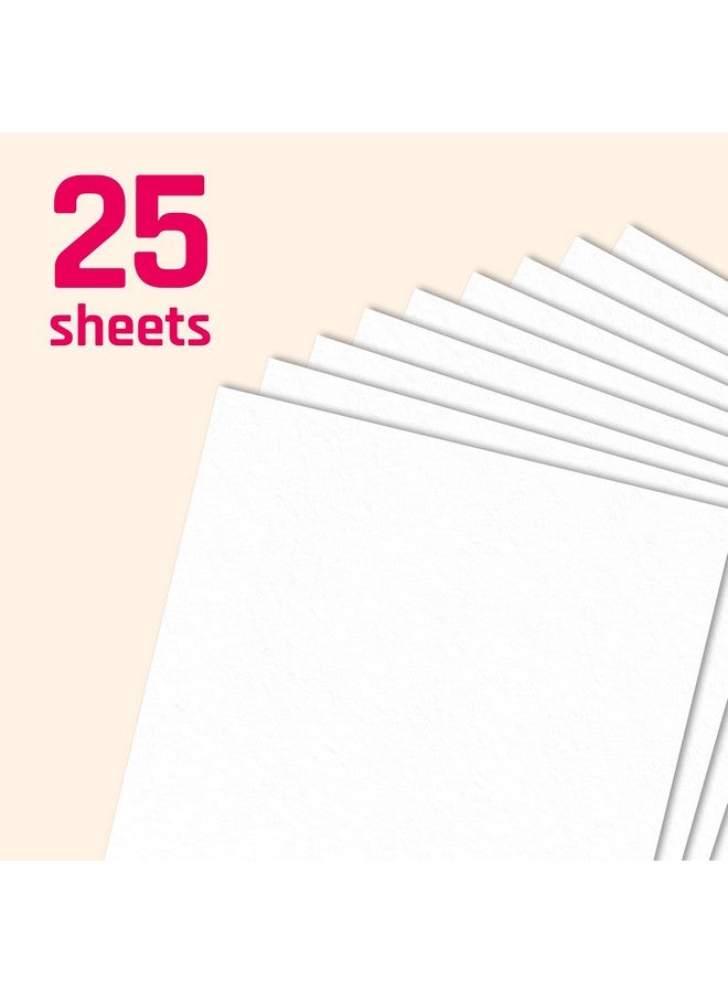 TownStix 25 Sheets White Cardstock Paper Heavyweight 110 Lb. Cover 12" X 12" - Image 3