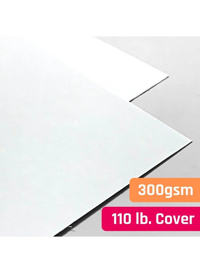 TownStix 25 Sheets White Cardstock Paper Heavyweight 110 Lb. Cover 12" X 12" - Image 5