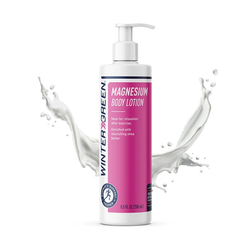 Wintergreen Magnesium Body Lotion 85oz Arnica Menthol for Muscle Recovery Soothing and Hydrating Formula for Sore Muscles FastAbsorbing Relief - Image 1