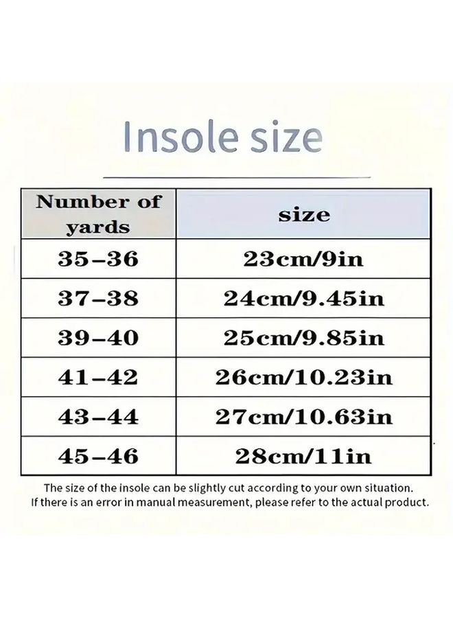 Black 5 Pairs Soft Comfort Insoles For Sports Casual Shoes Unisex All Season US 6 7 UK 5 6 EU 39 40 - Image 4