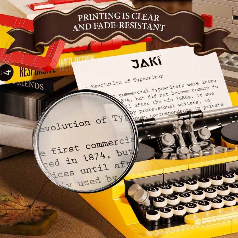 GRORDRUP 2 Pairs Typewriter Ribbon â€“ Black Ink Ribbon for Manual Typewriters, Suitable for Royal, Brother, Smith Corona, and Other Classic Typewriters â€“ Delivers Crisp, Long-Lasting Prints - Image 4