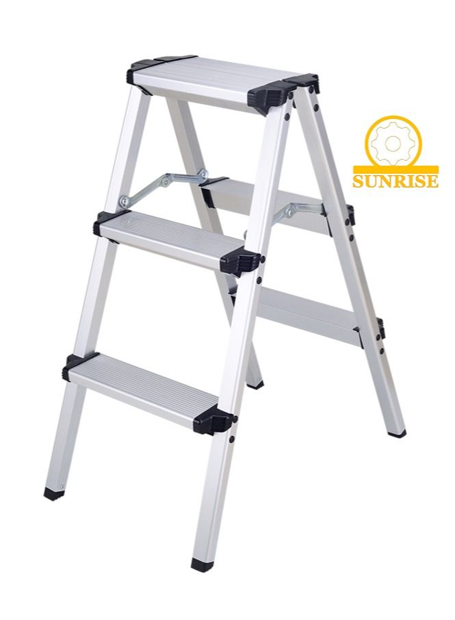 صن رايز سلم منزلي قابل للطي 3  خطوات - Image 1