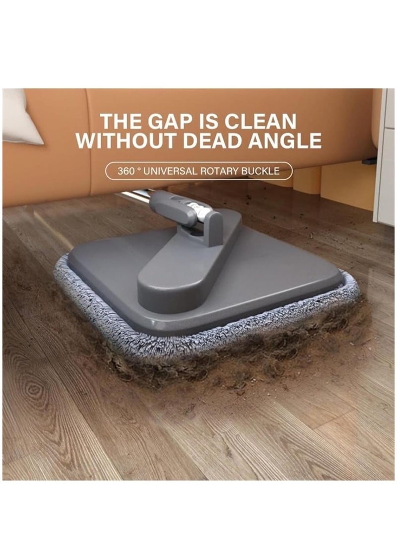 Generic - Mop and Bucket Set with Separate Clean and Dirty Water, Self Cleaning Dry Wet Floor Mop with 3 Pads Washable and Reusable Pad with 360 Rotating Microfiber Bucket - Image 1