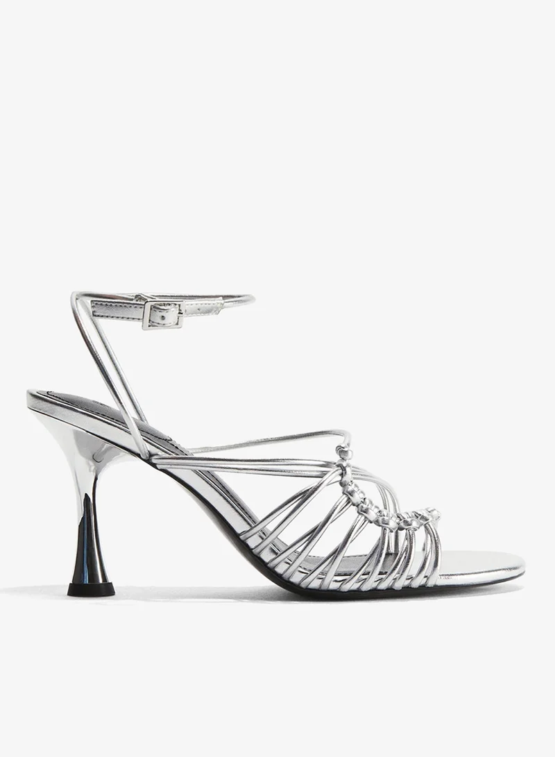 H&M Heeled strappy sandals