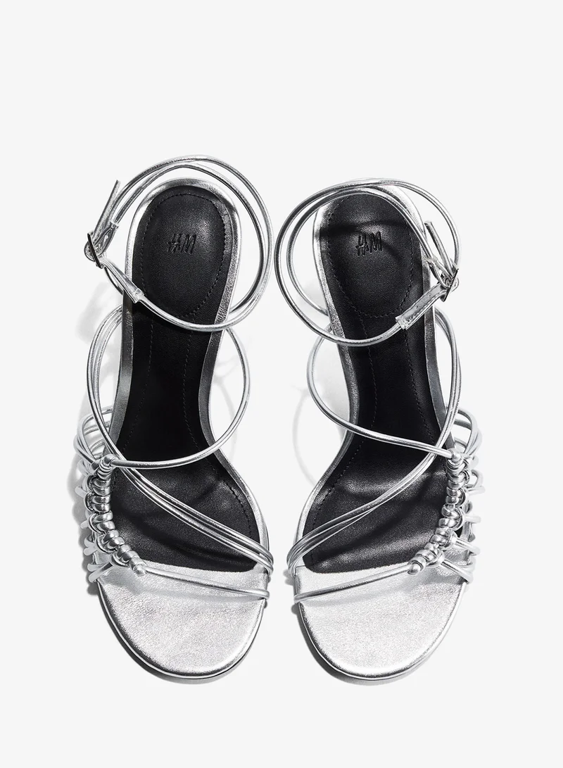 H&M Heeled strappy sandals