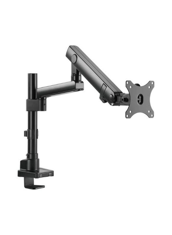 TWISTED MINDS Single Slim Pole Mounted Spring Assisted Monitor Arm | TM-20-C06P Black - Image 1
