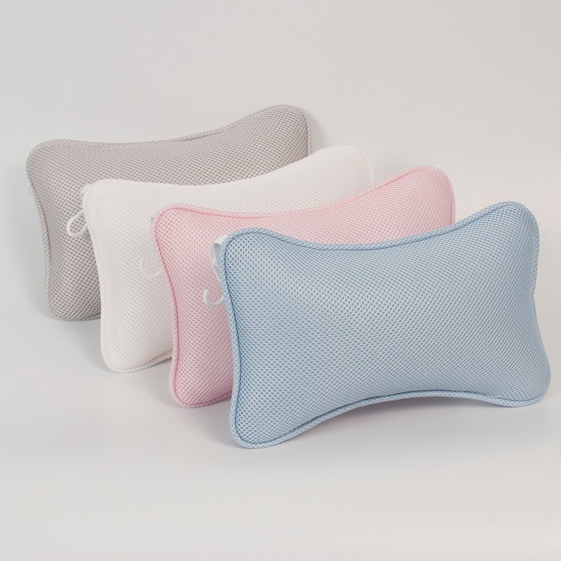 1PC Non- Bathtub Pillow with Cups Pillow Neck Shoulder Support Cushion ( ) - Image 1