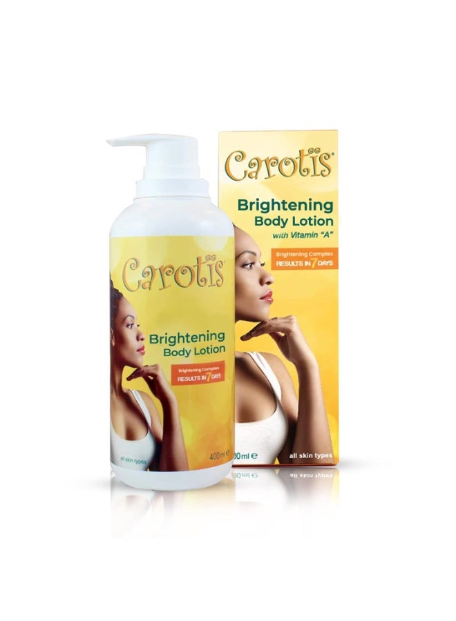 Carotis Lightening Body Lotion with Vitamin A and Alpha-Arbutin - Image 1