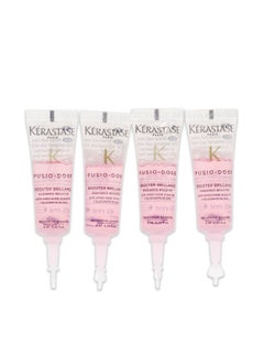 Kerastase Fusio-dose Homelab Reconstruction Hair Treatment Kit, 4 count