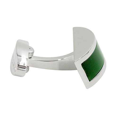 AUSCUFFLINKS Emerald Green Stone Cufflinks | 55th Anniversary Present for Him | Emerald Wedding Anniversary | Cuff Links - Image 4